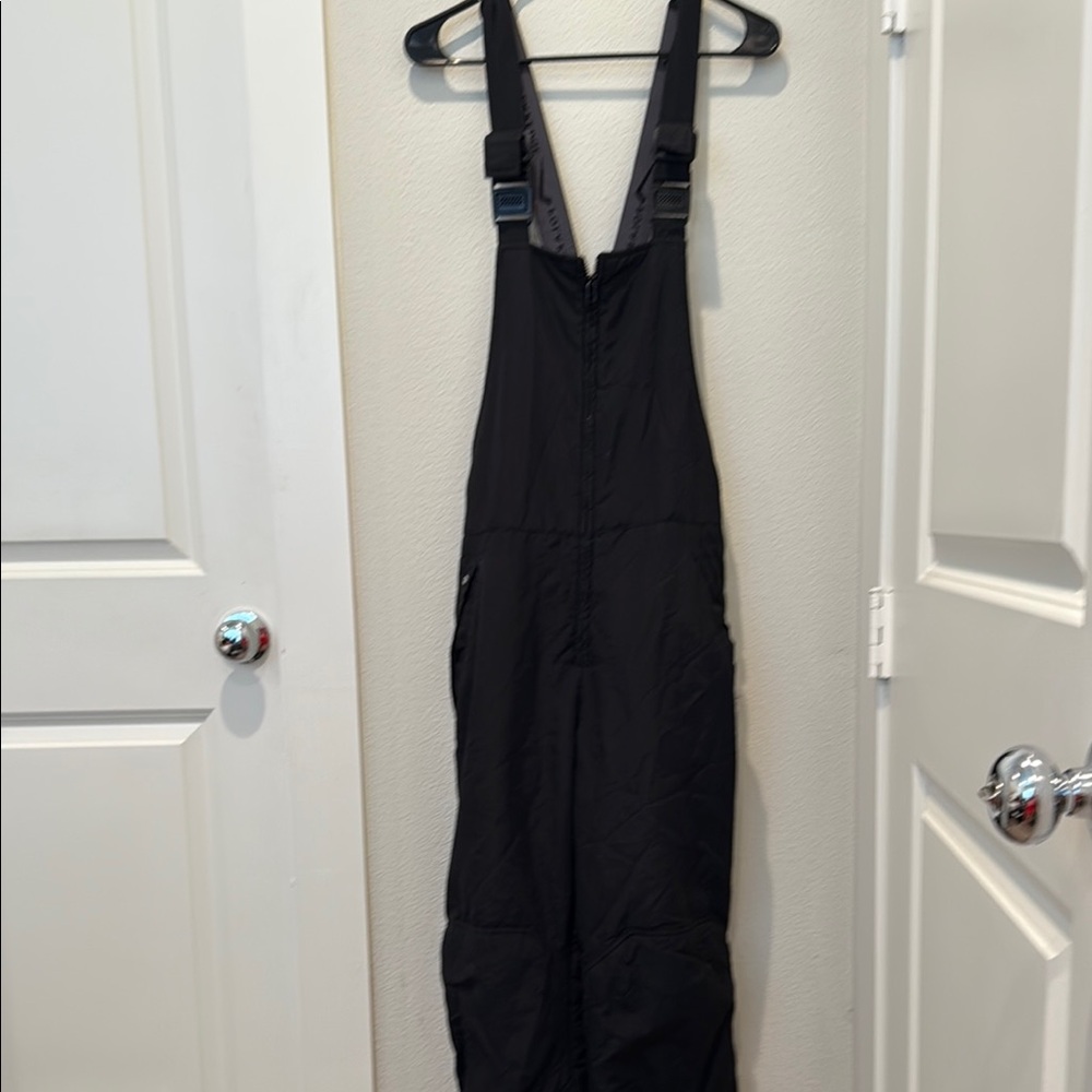 Black Men’s Polaredge Snow Bib Overalls